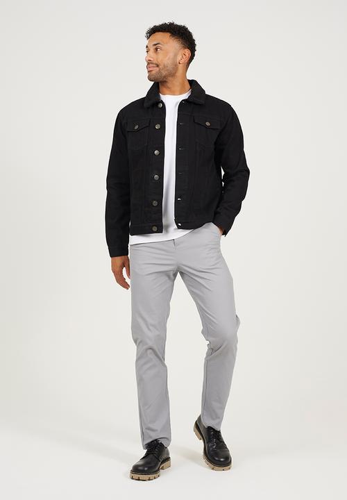 Brave Soul - Denim Jacket - Black Denim