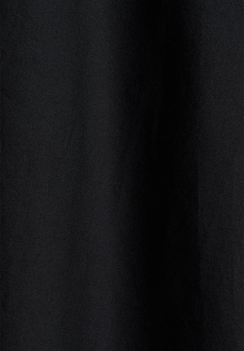 H&M - V-neck cotton poplin dress - black