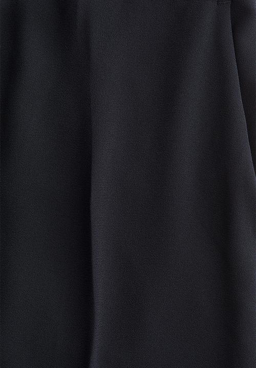 H&M - Straight crease-leg trousers - navy blue