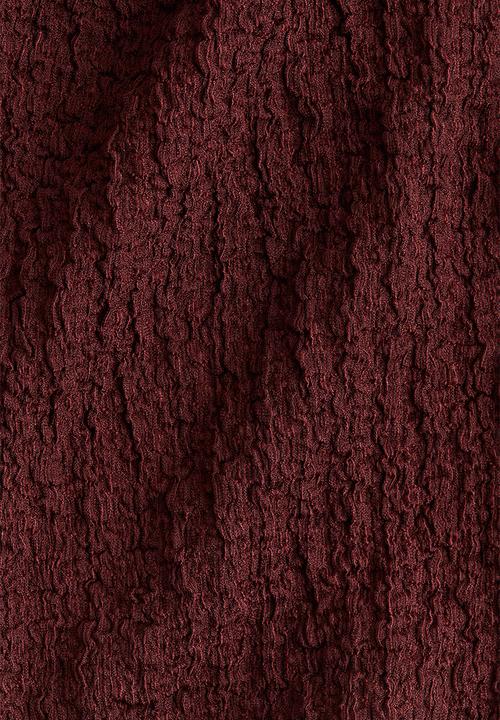 H&M - Textured jersey waistcoat - burgundy 