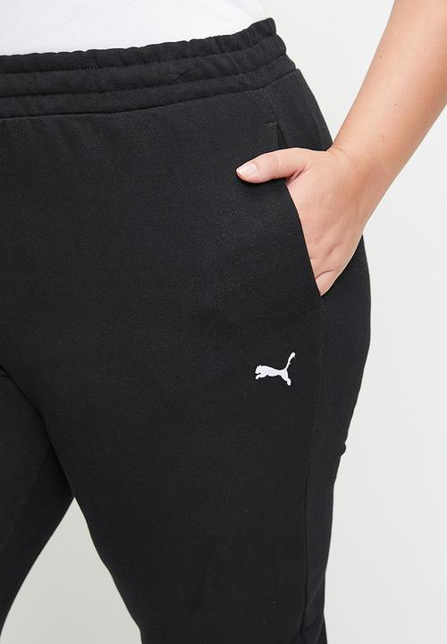PUMA - Plus Ess Sweatpants Tr Cl Wck - Puma Black