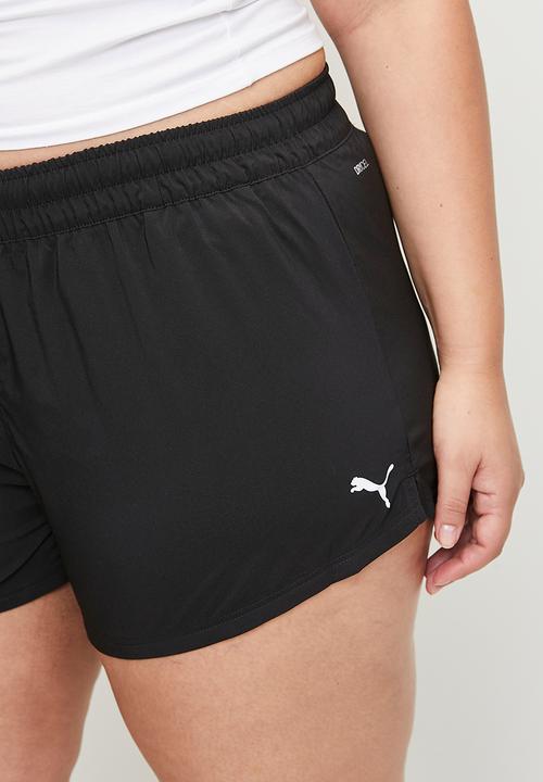 PUMA - Plus W Tad Essential 3" Woven Shorts - Puma Black