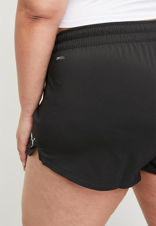 PUMA - Plus W Tad Essential 3" Woven Shorts - Puma Black