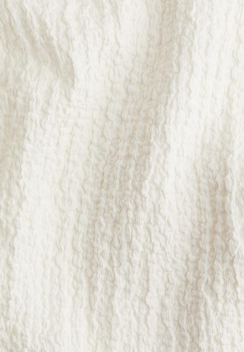 H&M - Textured jersey waistcoat - white