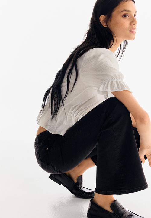 H&M - Peplum blouse - white