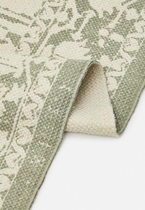 Sixth Floor - Antique Cotton Printed Runner - Natural