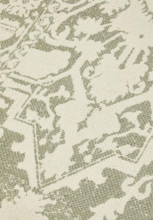 Sixth Floor - Antique Cotton Printed Runner - Natural