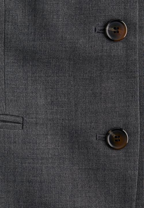 H&M - Long blazer - grey marl