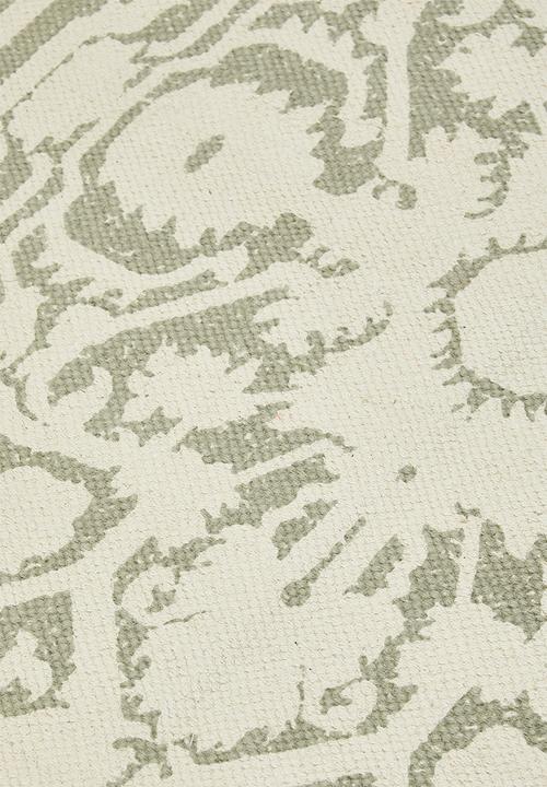 Sixth Floor - Antique Cotton Printed Rug - Natural