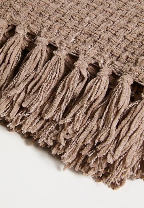 Sixth Floor - Chenille Throw Natural