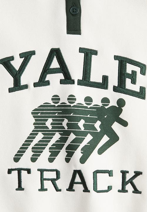 H&M - Polo sweatshirt - white yale 