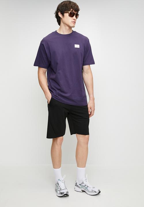 New Balance  - New Balance Woven Label Tee - Purple