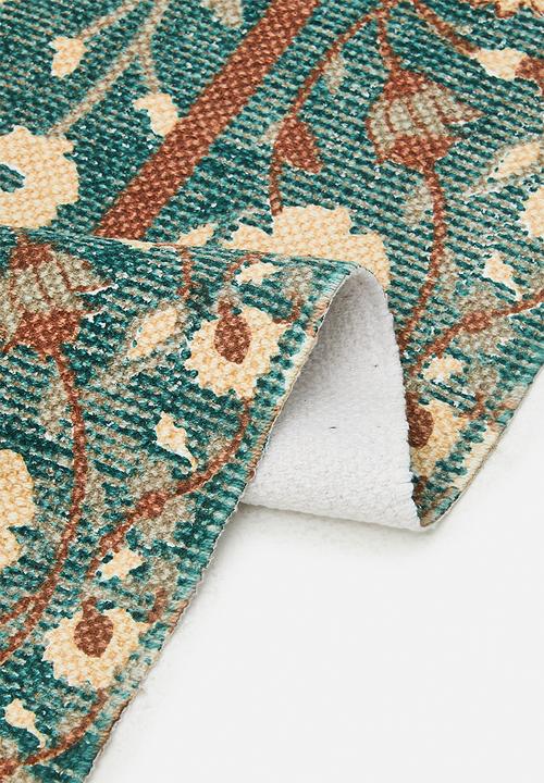 Sixth Floor - Floral Cotton Printed Runner Fatigue - natural