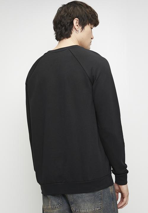 adidas Originals - Trefoil Crew Sweatshirt - Black