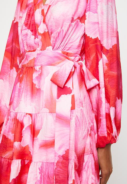 MILLA - Mini dress - Pink floral 