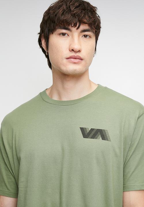 RVCA - Va Blur Fill Ss - Ranger Green