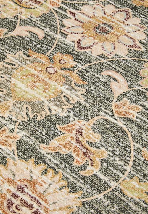 Sixth Floor - Chenille Distressed Floral Rug - Multi