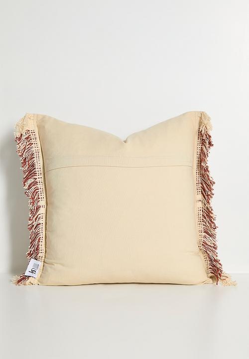Sixth Floor - Frey Woven Cushion Cover - Rust
