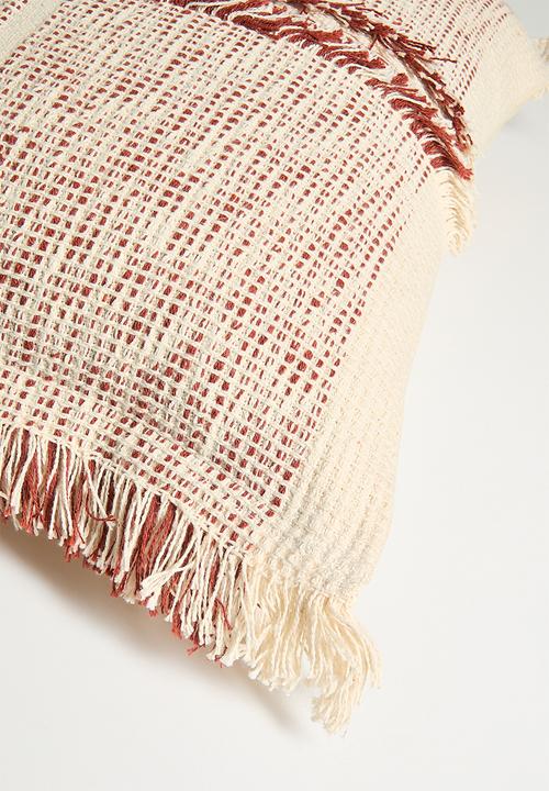 Sixth Floor - Frey Woven Cushion Cover - Rust