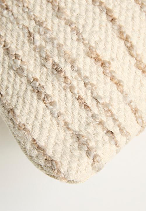 Sixth Floor - Phili Woven Cushion Cover - Neutral