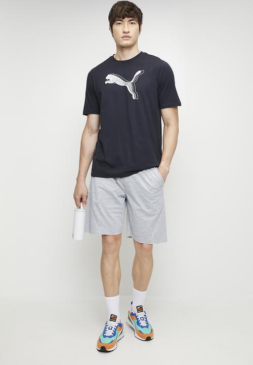 PUMA - Graphics Cat Logo Tee  New - Navy