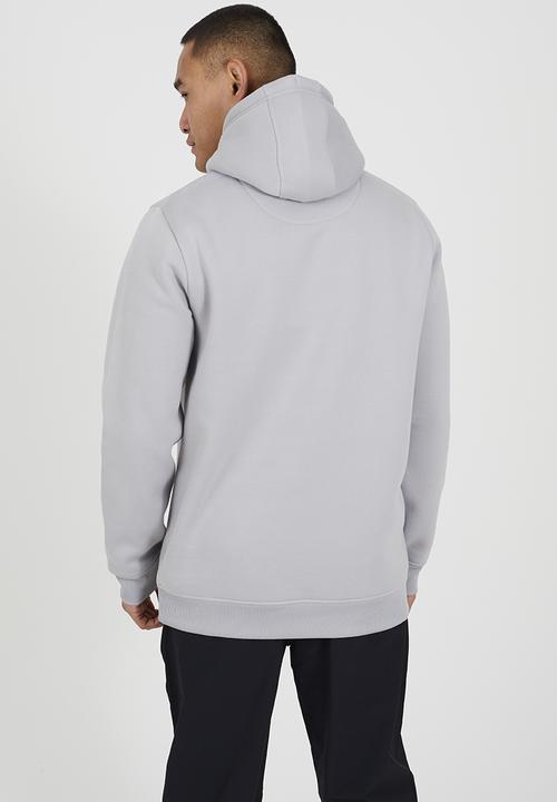 Brave Soul - Hoodie With Cross Over Hood - Storm Grey