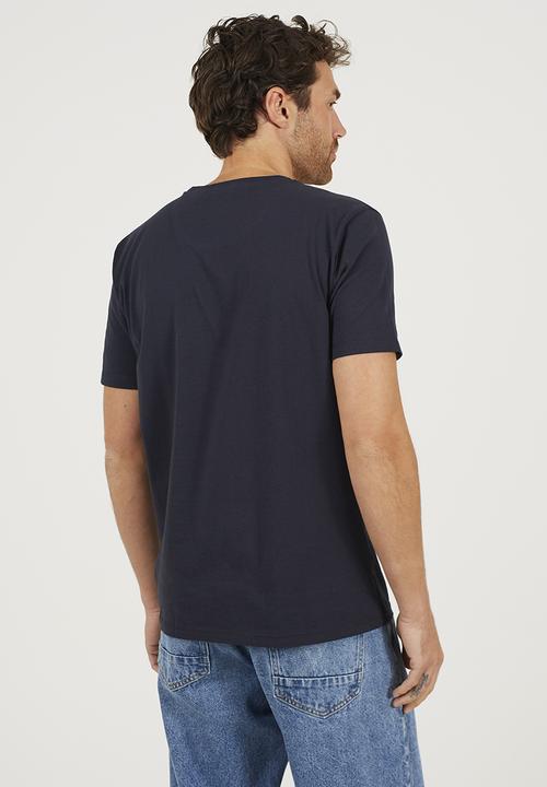 Brave Soul - Crew Neck T-shirt - Rich Navy