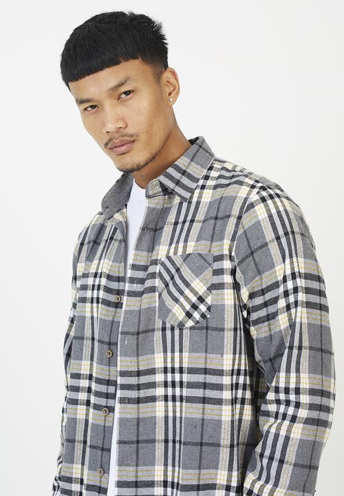 Brave Soul - Long Sleeve Shirt - Multi