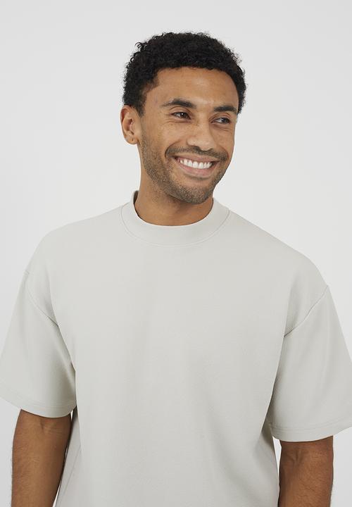 Brave Soul - Relaxed Fit, Short Sleeve Tshirt - Grey