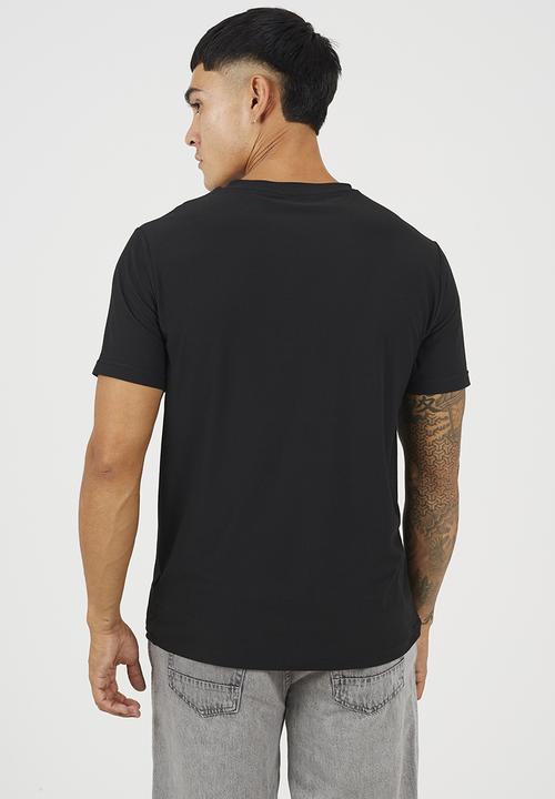 Brave Soul - Crew Neck Short Sleeve T-Shirt - Jet Black