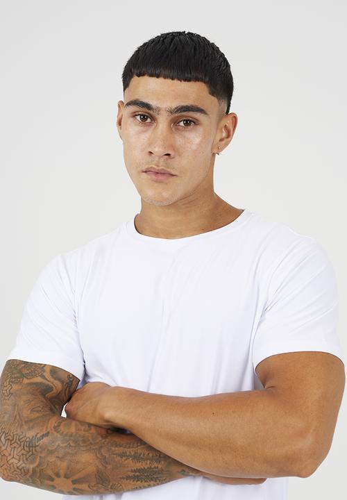 Brave Soul - Crew Neck Short Sleeve T-Shirt - Optic White