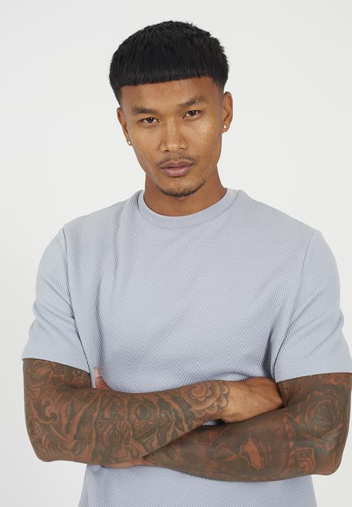 Brave Soul - Oversized Fit Tshirt - Metal Grey