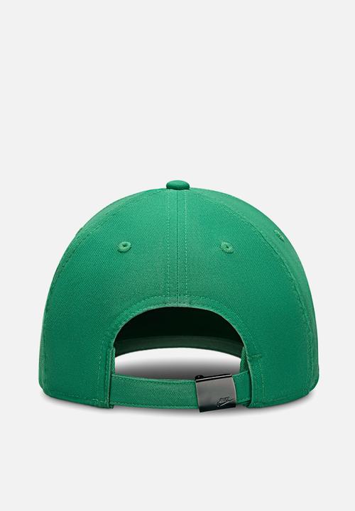 Nike - Nike Structured Metal Logo Cap - Malachite & Silver