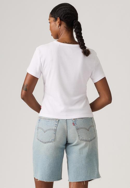 Levi’s® - Graphic rickie tee - two horse bright white