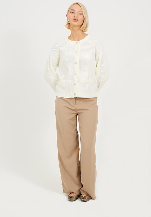 Brave Soul - Ladies Crew Neck - Cream