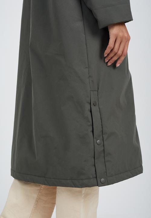 Brave Soul - Ladies Flat Padded Jacket - Khaki