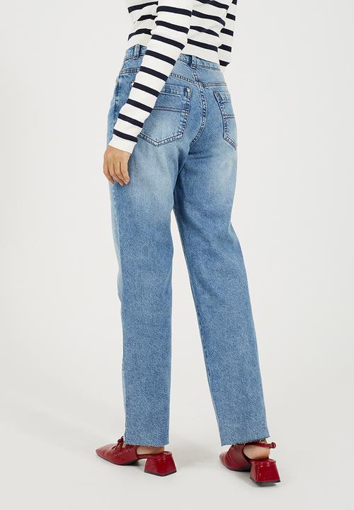 Brave Soul - Ladies Denim Jeans - Mid Blue Wash