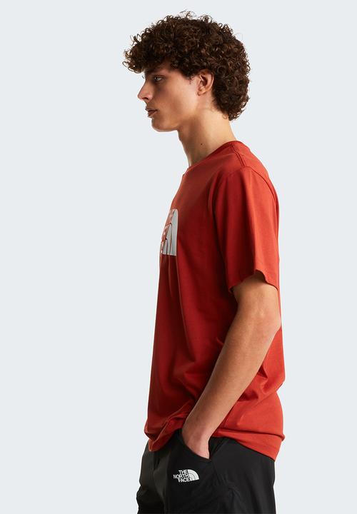 The North Face - M Evolution Half Dome Regular Short Sleeve Tee - Iron Clay