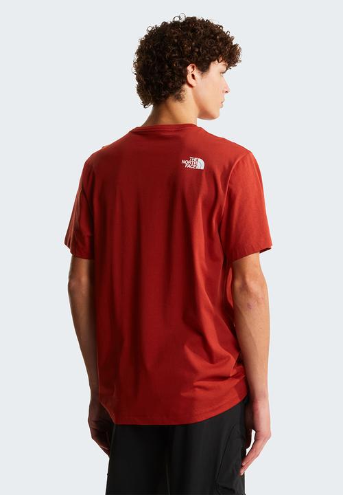 The North Face - M Evolution Half Dome Regular Short Sleeve Tee - Iron Clay