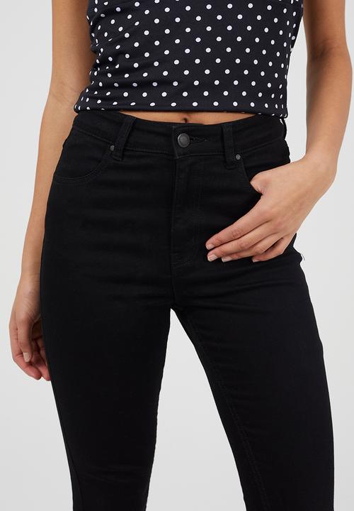 Brave Soul - Ladies Skinny Fit Jean - Jet Black