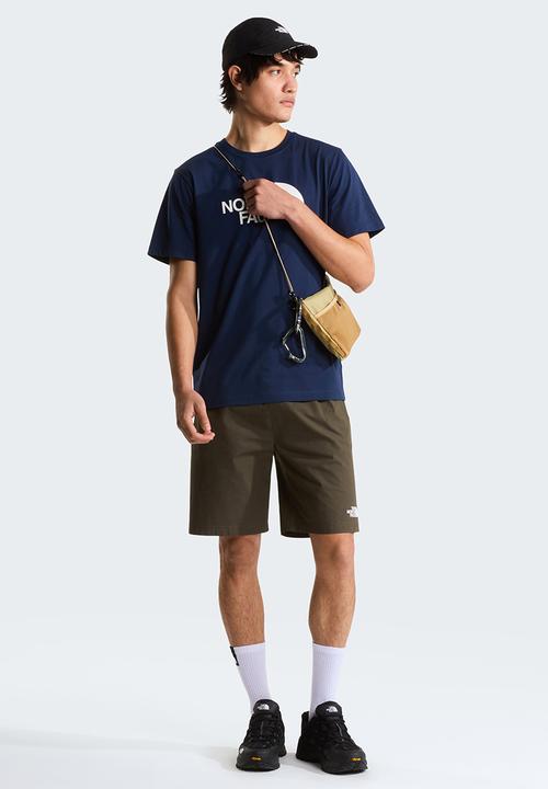The North Face - M Evolution Half Dome Regular Short Sleeve Tee - Summit Navy-Tnf White