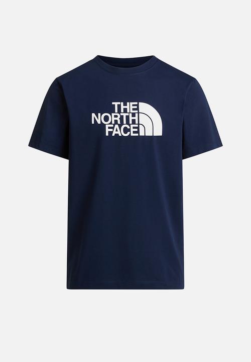 The North Face - M Evolution Half Dome Regular Short Sleeve Tee - Summit Navy-Tnf White