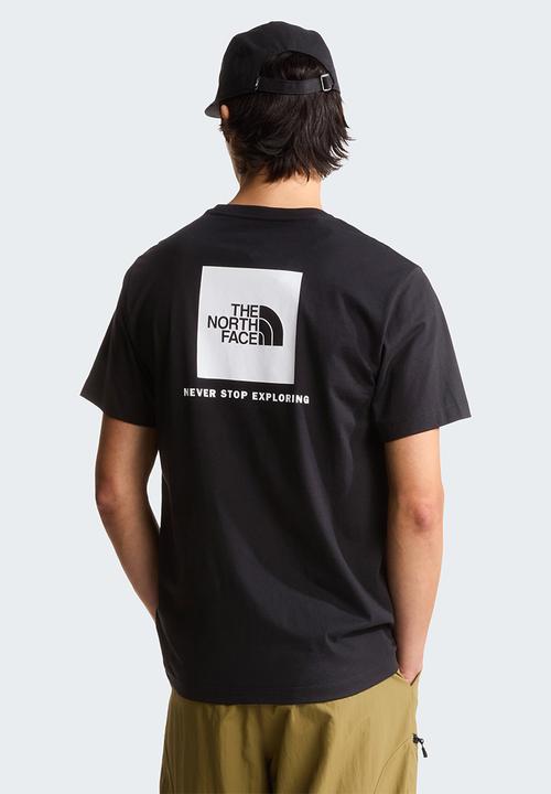 The North Face - M Evolution Box Nse Regular Short Sleeve Tee - Tnf Black-Tnf White