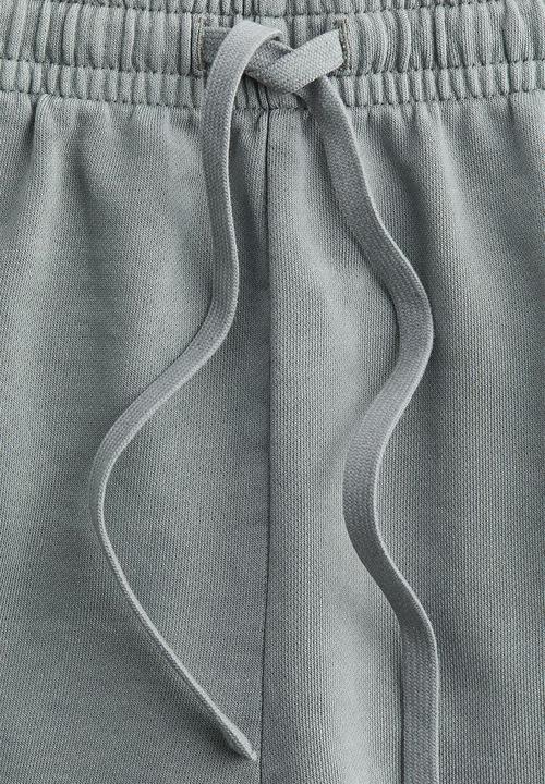 H&M - Washed cotton sweatshorts - grey