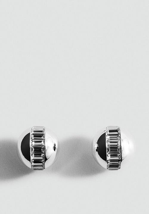 MANGO - Nerea earrings - silver