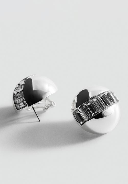 MANGO - Nerea earrings - silver
