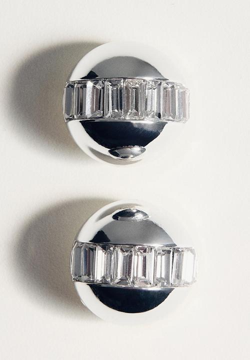 MANGO - Nerea earrings - silver