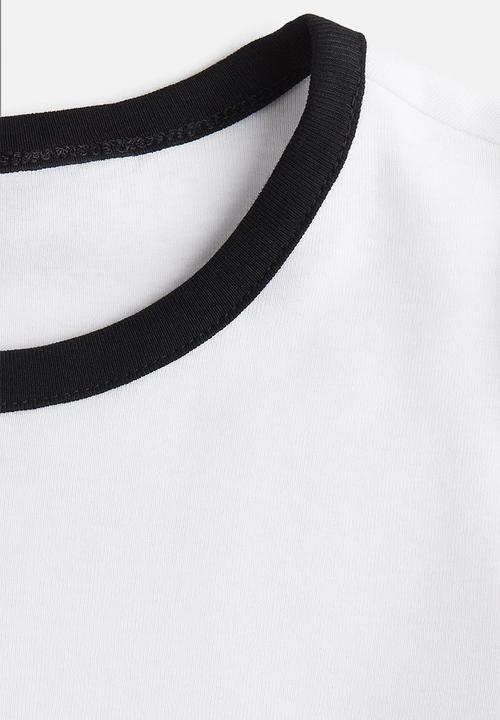 H&M - Fitted t-shirt - white