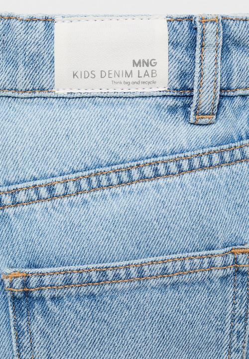 MANGO - Jeans balloon - open blue