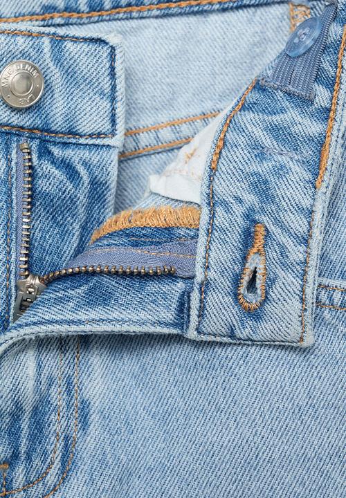 MANGO - Jeans balloon - open blue
